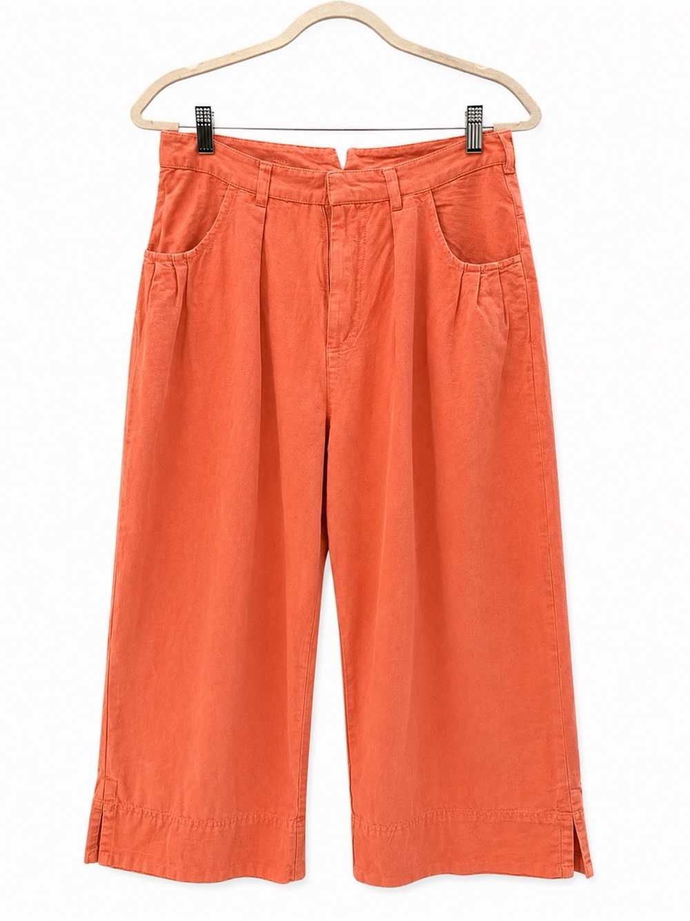 Free People Coral Cotton Linen Wide Leg Crop Pants I
Boho